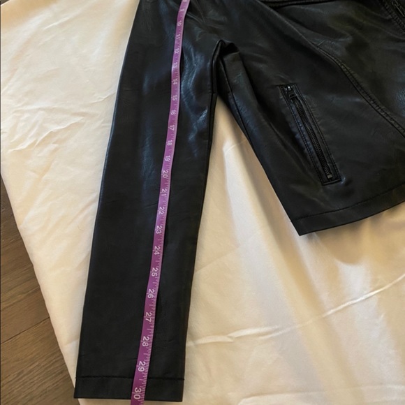 Vegan Leather Jacket - Picture 6 of 7